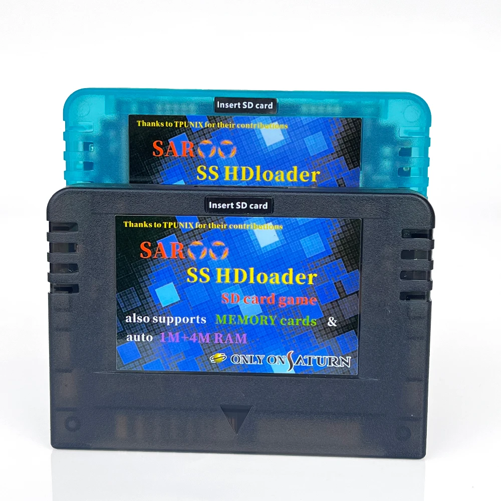 بطاقة TF لخرطوشة SAROO تم تكوينها مع برامج ثابتة 0.7 وتنزيل ألعاب Sega Saturn الكاملة