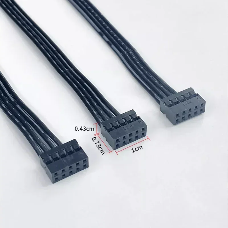 Mini 9pin 2.0mm Spacing To Standard  2.5mm Power Extension Converter Cable DIY for Lenovo Computer Motherboard 15cm