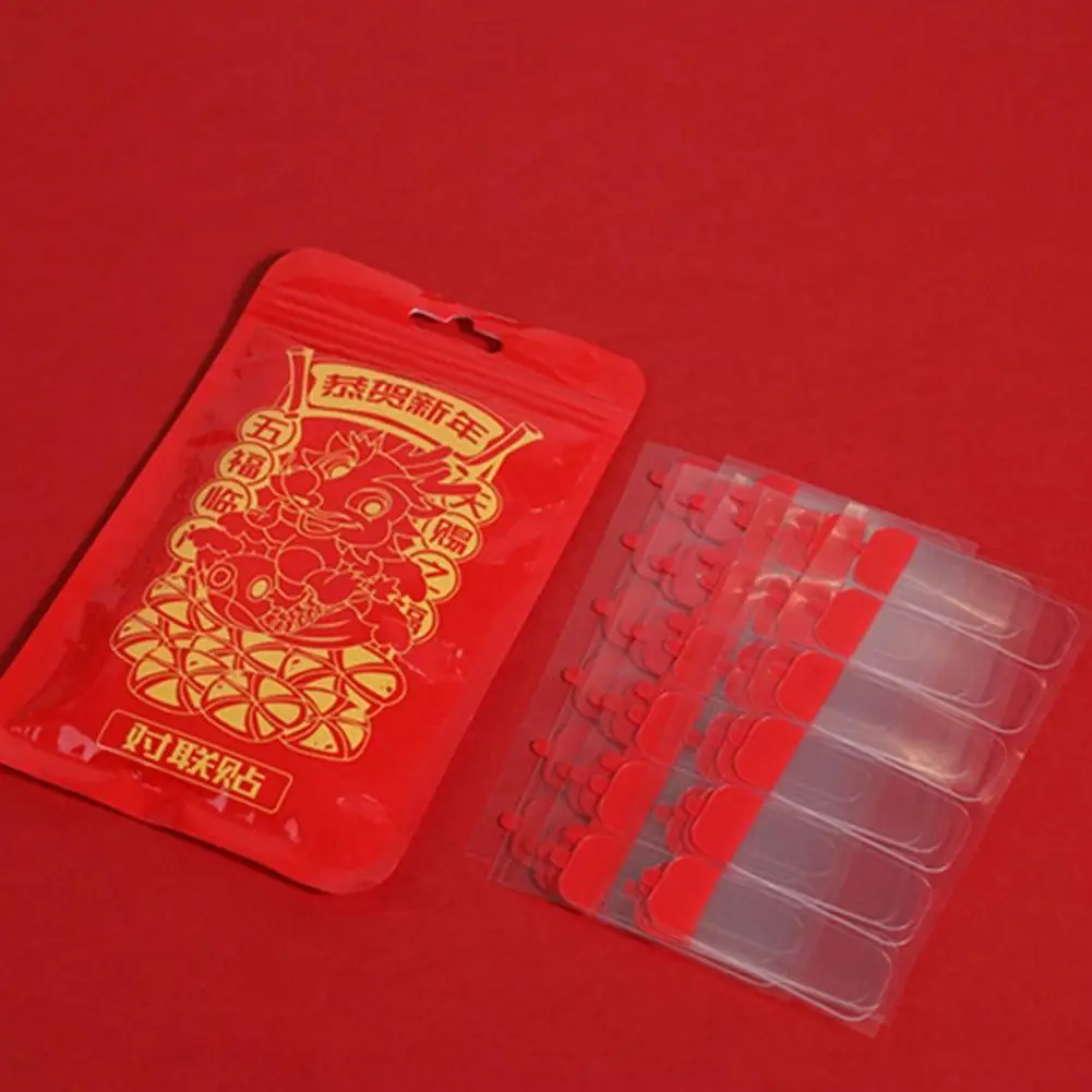 Adhesivo portátil de alta adherencia, cinta doble, sin marcas, transparente, fuerte, fácil de cortar para 3