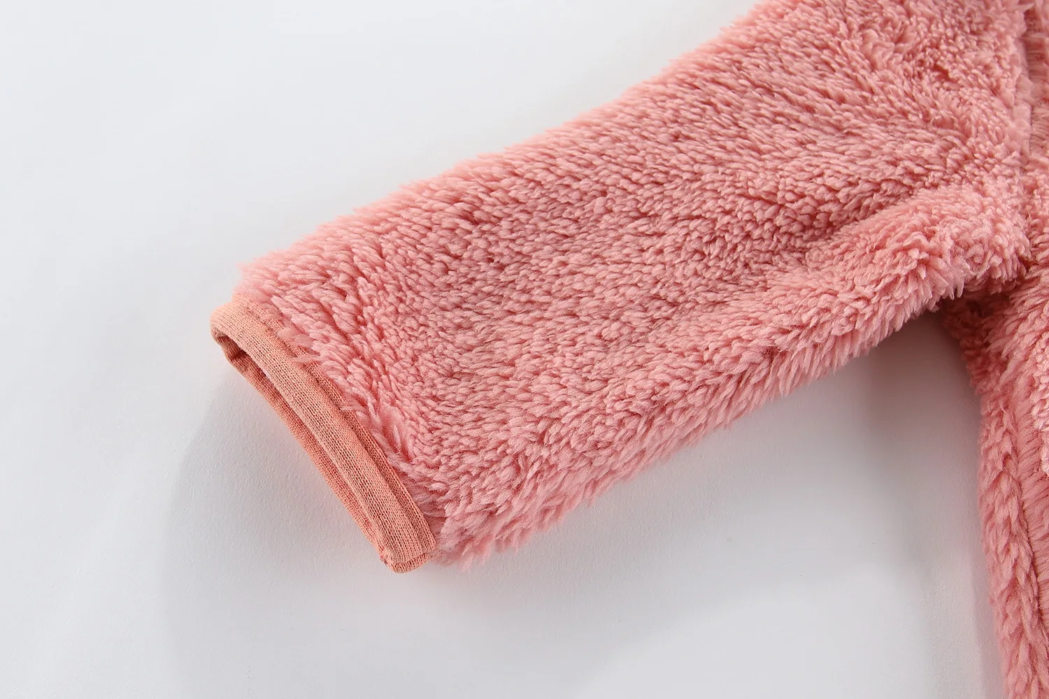 Frühling und Herbst Kinder Fleece Mantel Baby Bär Ohren Langarm Warme Jacke 0-3 Jahre Alte Kind Kleidung – Detail 20
