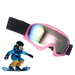  Children Anti-Fog Snowboard Goggles Snow Sports Goggles windproof sports ski HD glasses snow goggles