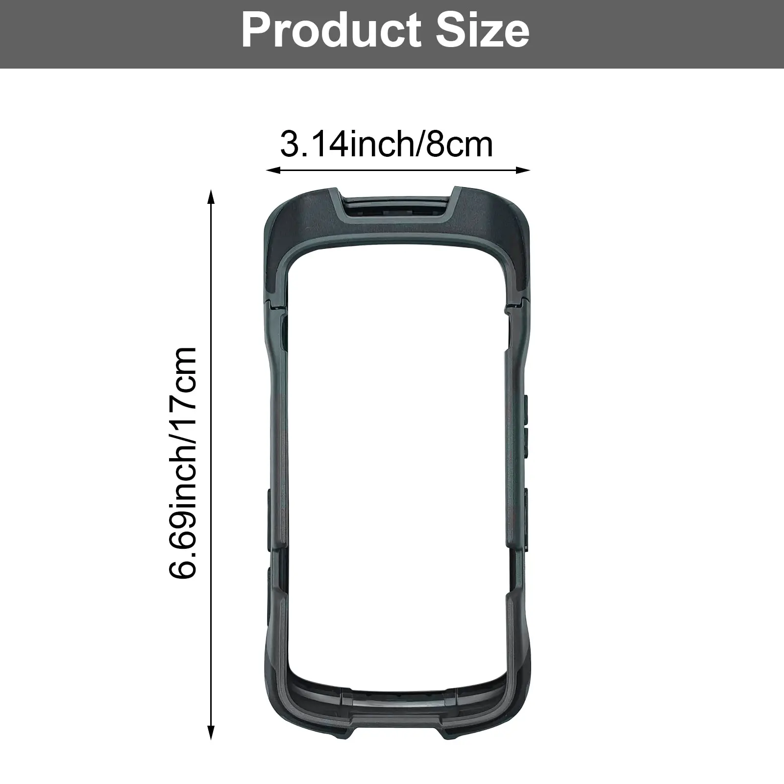2pcs New Protective Case Bumper for Zebra TC53 TC58 Scanner ,TC53 TC58 Protect Cover