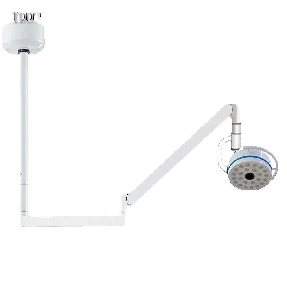 Ultra Rugged 72W Ceiling Mounted Surgical Auxiliary Lighting Arm Lamp for Dental Offices Pet Hospitals And Embroidery