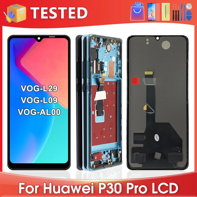 6.47''For HUAWEI P30 Pro For P30Pro VOG-L29 L09 AL00 L04 AL10 HW-02L LCD  Display Touch Screen Digitizer Assembly Replacement - AliExpress