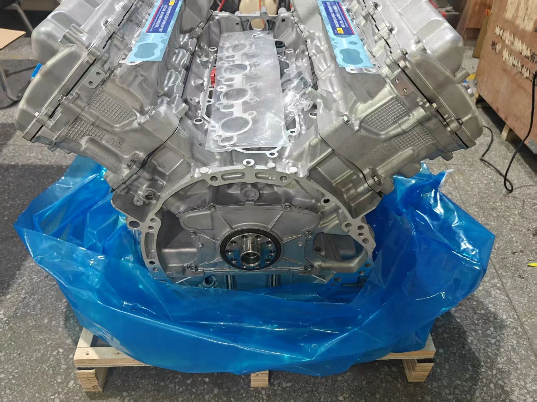 محرك 3UR معاد تصنيعه عالي الجودة 5.7L لسيارة تويوتا تندرا لاند كروزر 5700 لاند كروزر لكزس 3UR-FE مجموعة المحرك 5.7 #4