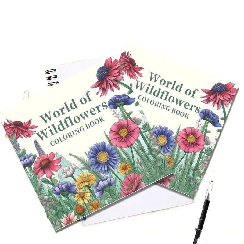 Hot Character Coloring Book, Hand Drawing Stress Relief Graffiti Painting Notebook