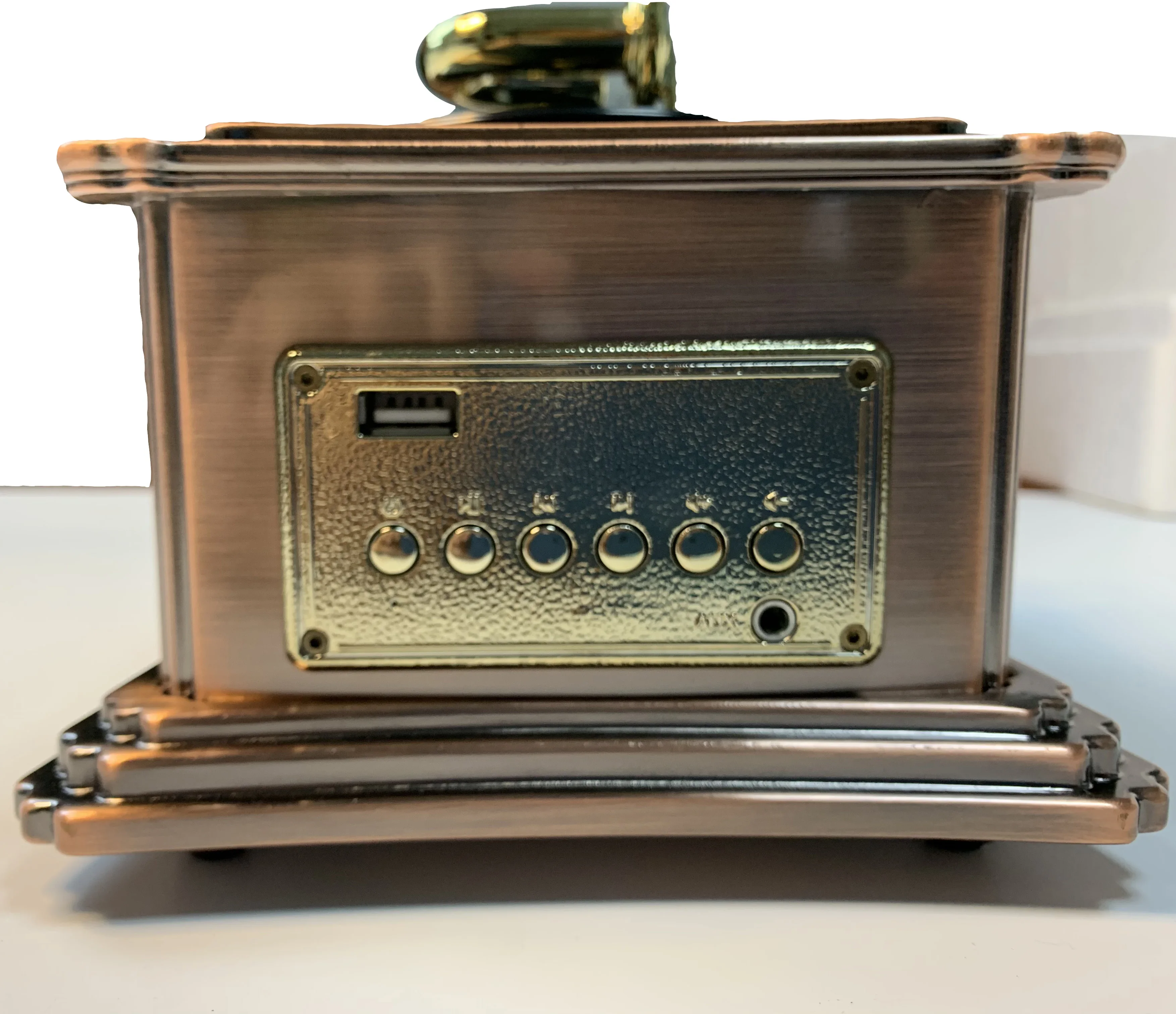 Attraktiver Preis neues Design hochwertige Mesh Mini-Lautsprecher Retro-Computer