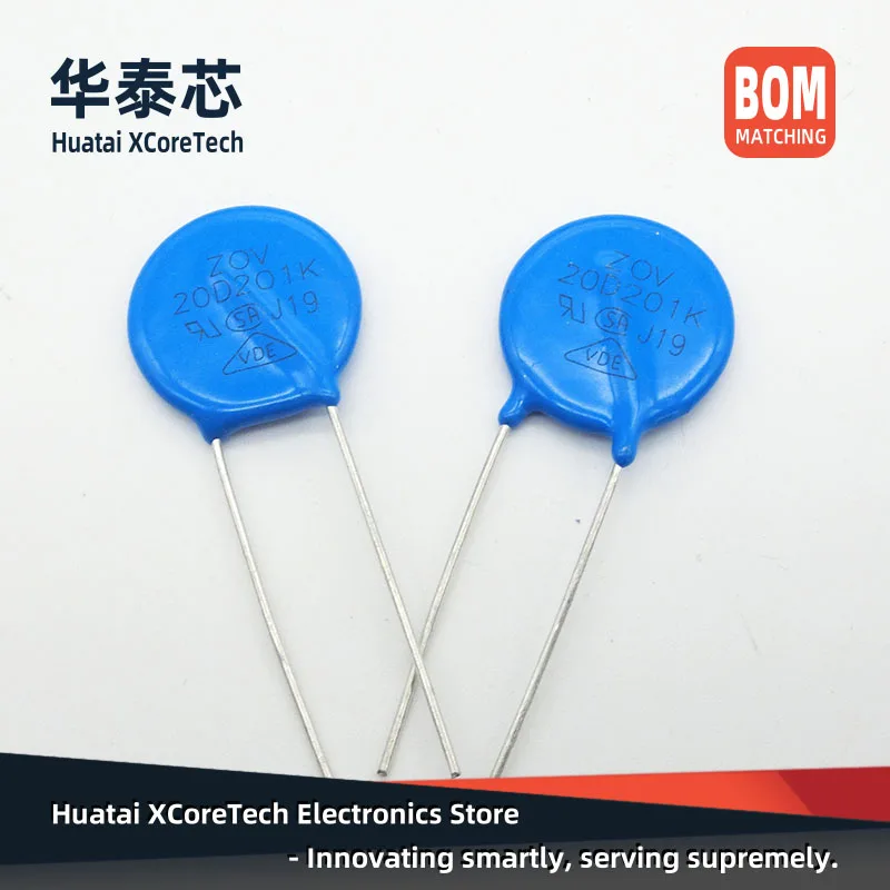 5PCS Metal Oxide Varistors 20D820K 82V 20D101K 100V 20D121K 120V 20D151K 150V 20D181K 180V 20D201K 200V 20D221K 220V 20D241K