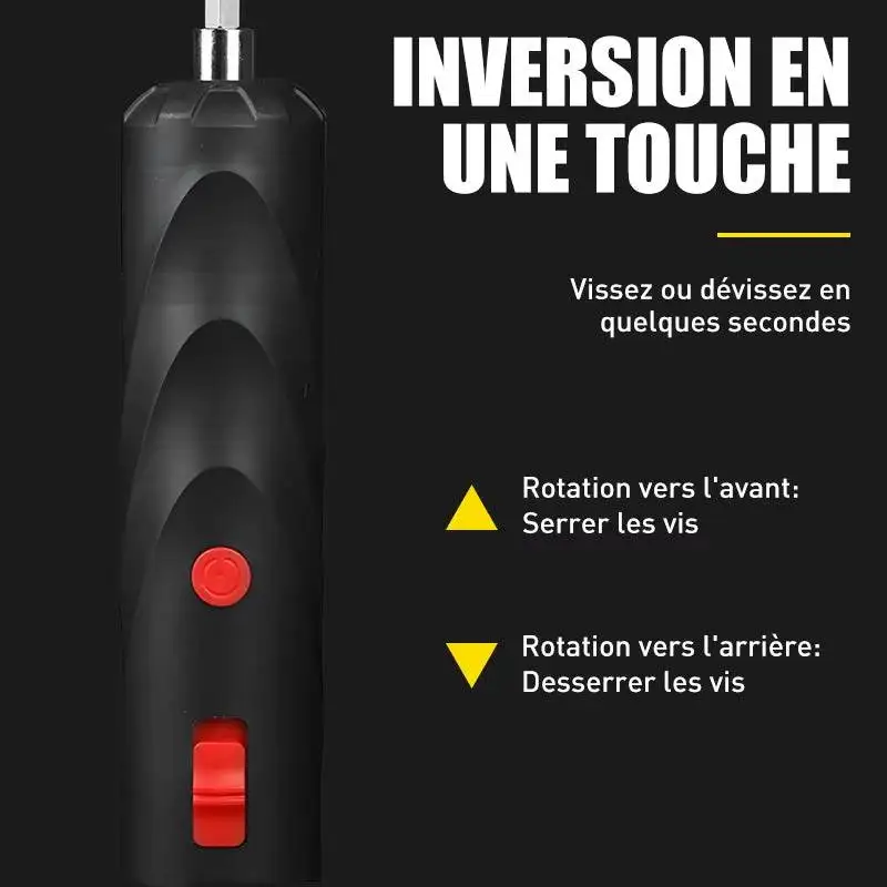 15 قطعة مفك كهربائي صغير مجموعة نوع C قابلة للشحن اللاسلكي المحمولة مفك كهربائي أدوات إصلاح الصيانة #5