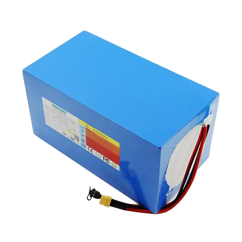 New 48V 30ah lithium iron phosphate battery pack 32140 16S2P built-in BMS 0-2000W motor high-power rechargeable battery