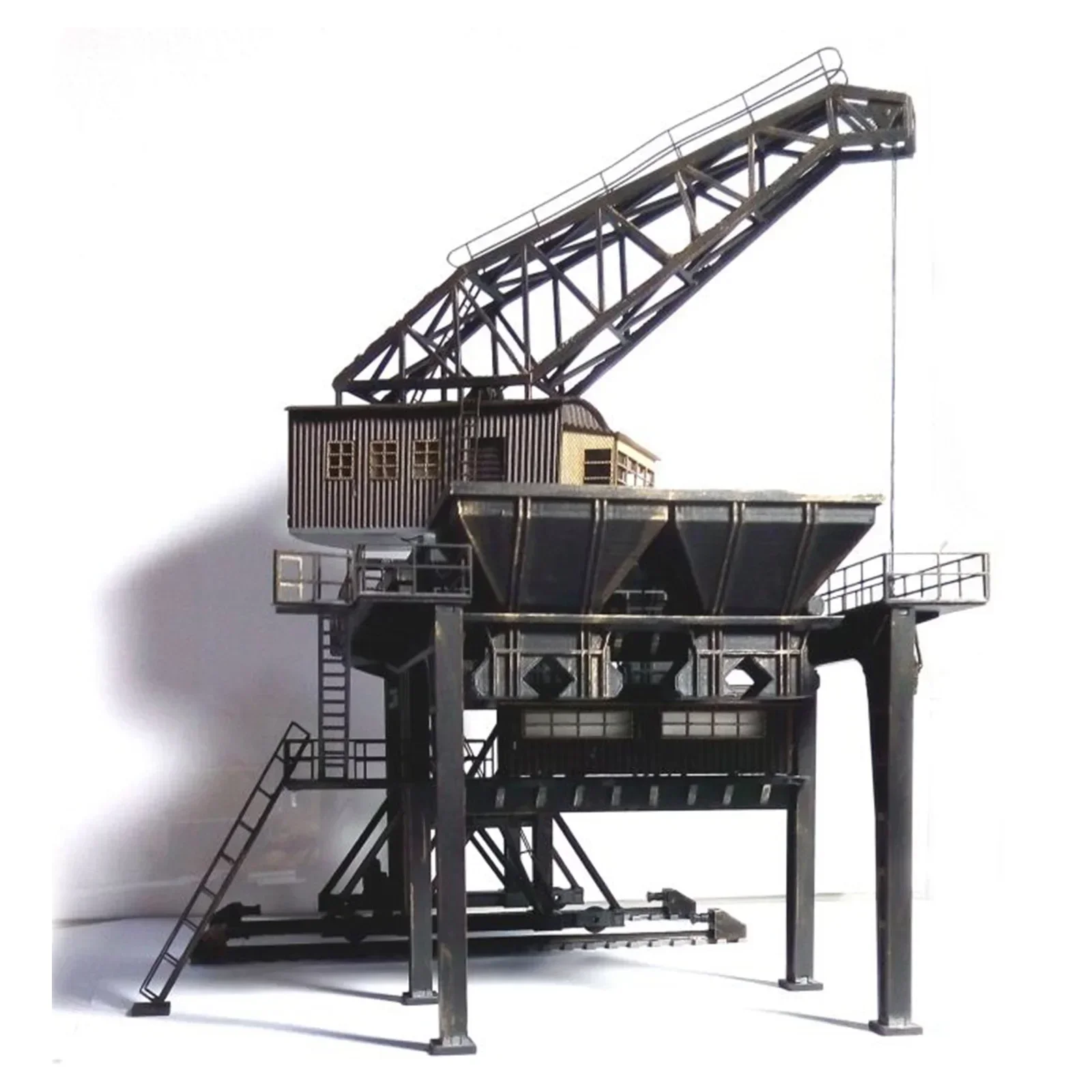1:87 HO Scale Large Stoker Funnel Sand Table Train Architectural Scene DIY Miniatures Landscape Christmas gift for children