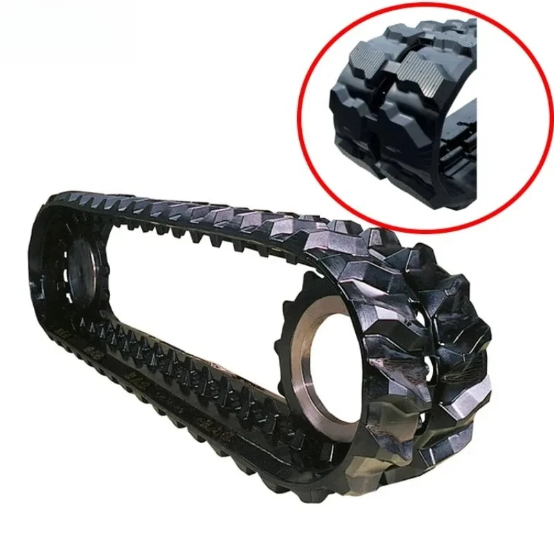 Customized Rubber Track System For Tractors And Combines Conversion Track System