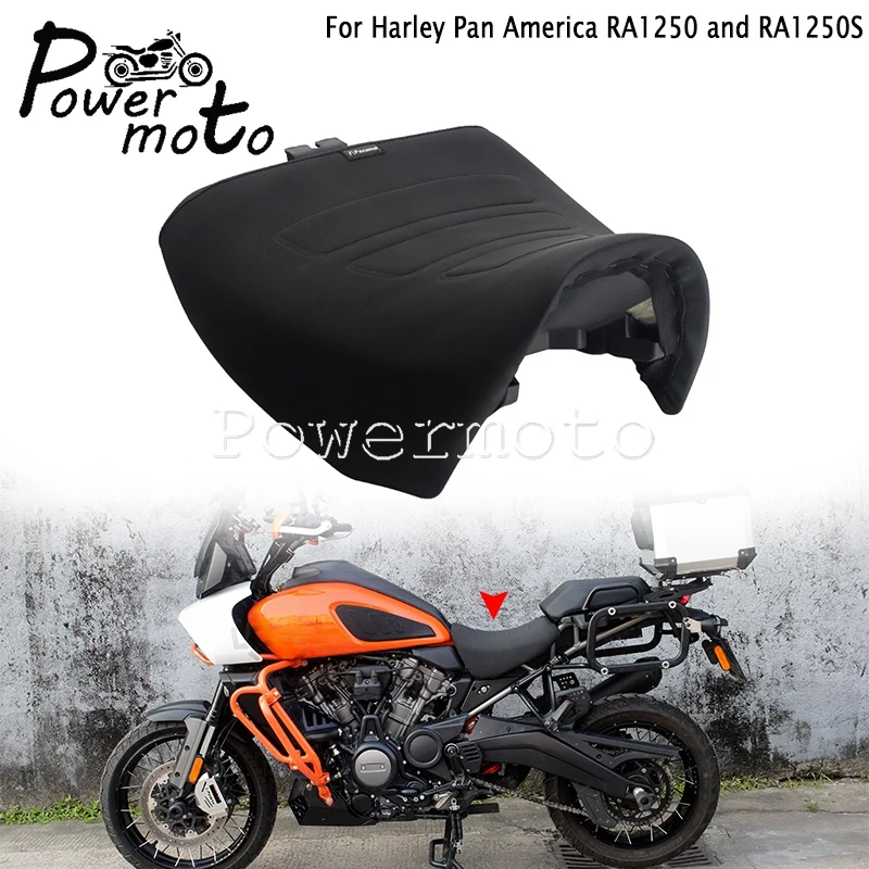 Motorcycle Driver Seat High Low Standard Rider Front Seats For Harley Pan America 1250 Motorbike Gel Pad Soft Seat Cushion 21-24