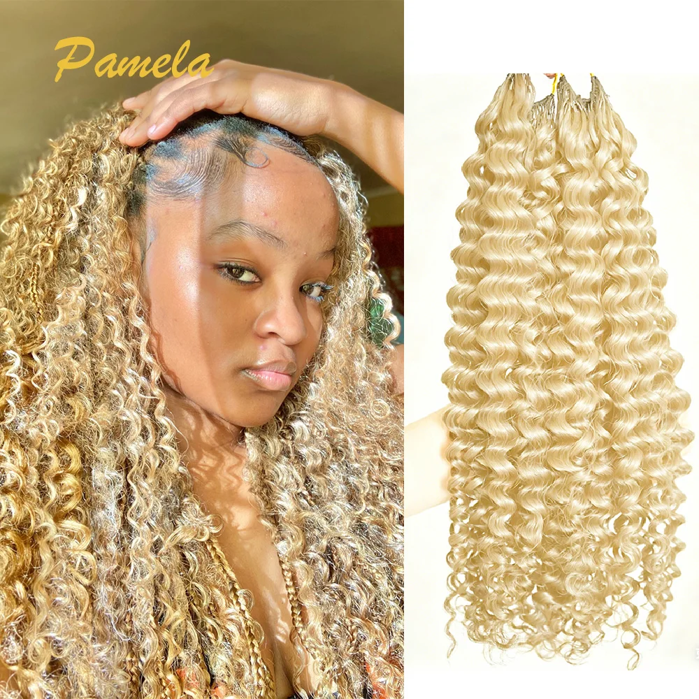 extensioni-per-capelli-all'uncinetto-senza-nodi-pre-selezionate-colore-biondo-613-effetto-piuma-in-capelli-umani-ricci-per-donna