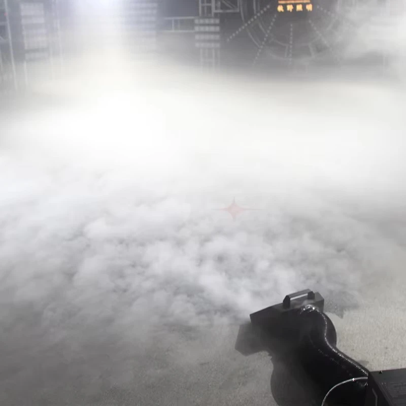 Mini water mist machine remote control smoke effect wedding stage nightclub low fog machine