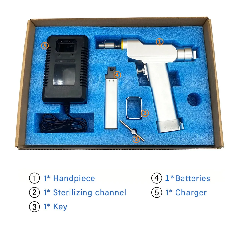 

Orthopedic Cannulated Drill For Trauma Operation Electric Bone Drill Machine Cannulated Hollow Bone Drill Power tools