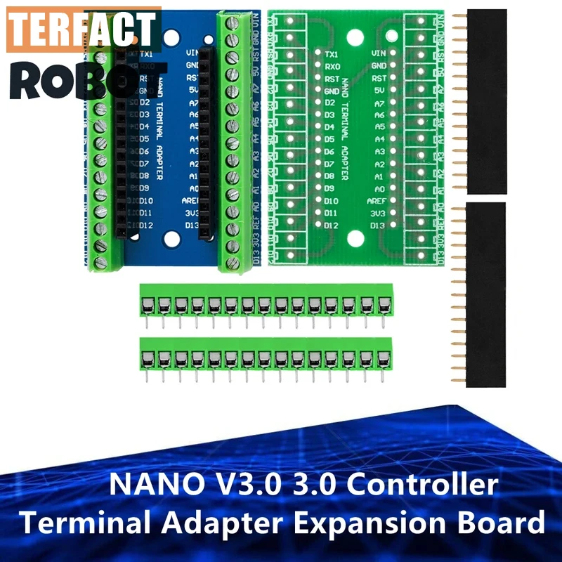 10-個ナノ-v30-コントローラターミナルアダプタ拡張ボード-io-シールドシンプルな拡張プレート-arduino-avr-atmega328p-用