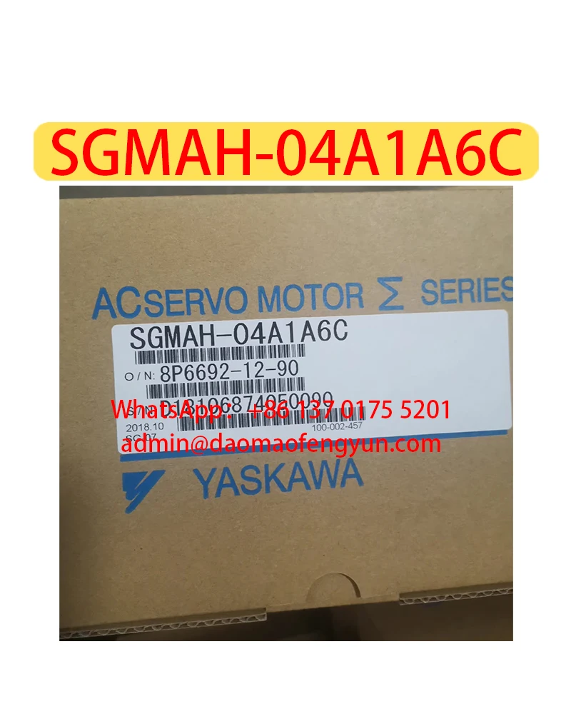 

SGMAH-04A1A6C Brand New Servo Motor SGMAH 04A1A6C ，Fast shipping