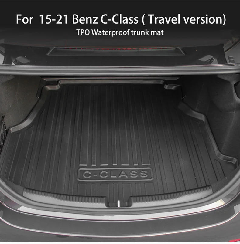 be suitable for Mercedes-Benz C260 Travel Edition  Rear trunk protection pad  water proof  scratch-proof   auto spare parts