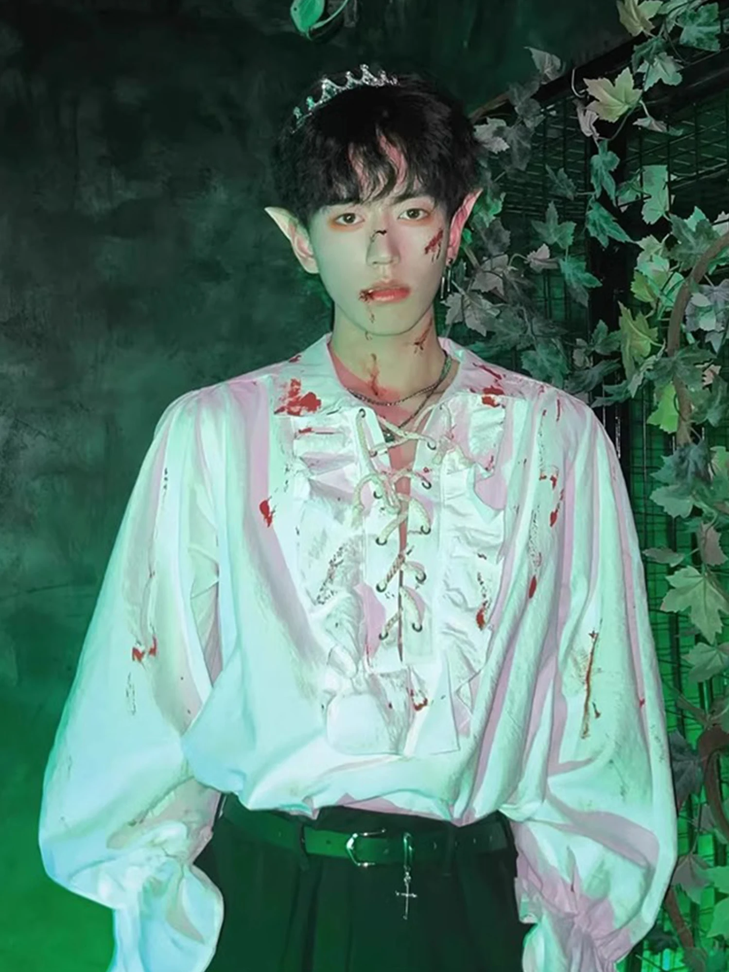 

Новинка! Мужской плащ в китайском стиле с длинными рукавами, модный свободный крой для молодежи.