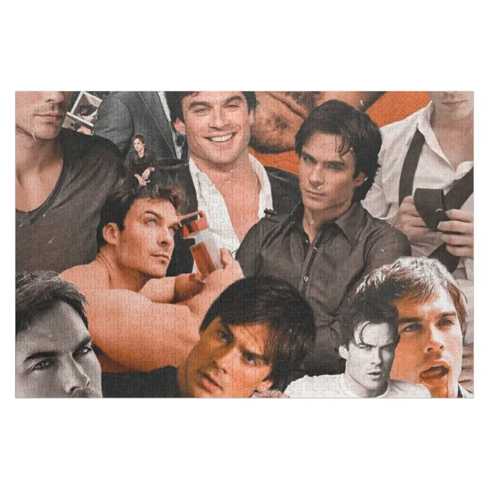 

ian somerhalder Jigsaw Puzzle Personalised Custom Gifts Wooden Jigsaws For Adults Puzzle