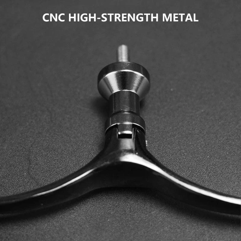 A0KA Spinnings صيد الكرة ذراع الروك لتكريم Baitcasting واحد/مزدوج الروك Rocker ARM بكرة الصيد قبضة قبضة قبضة المقبض