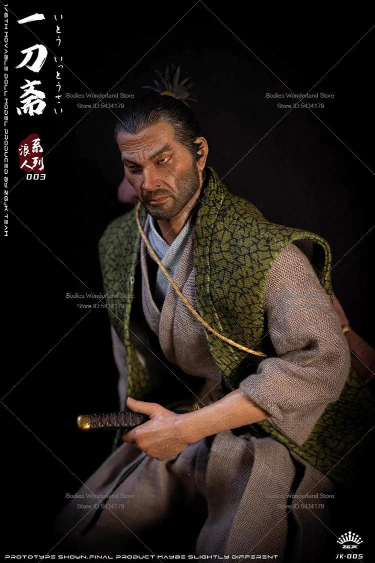 In Magazzino ZGJKTOYS JK-005 1/6 Stati di Garanzia Giapponesi Spadaccoli Ito Ichikage Ronin Serie 12 ''Soldato Action Figure Doll Regali