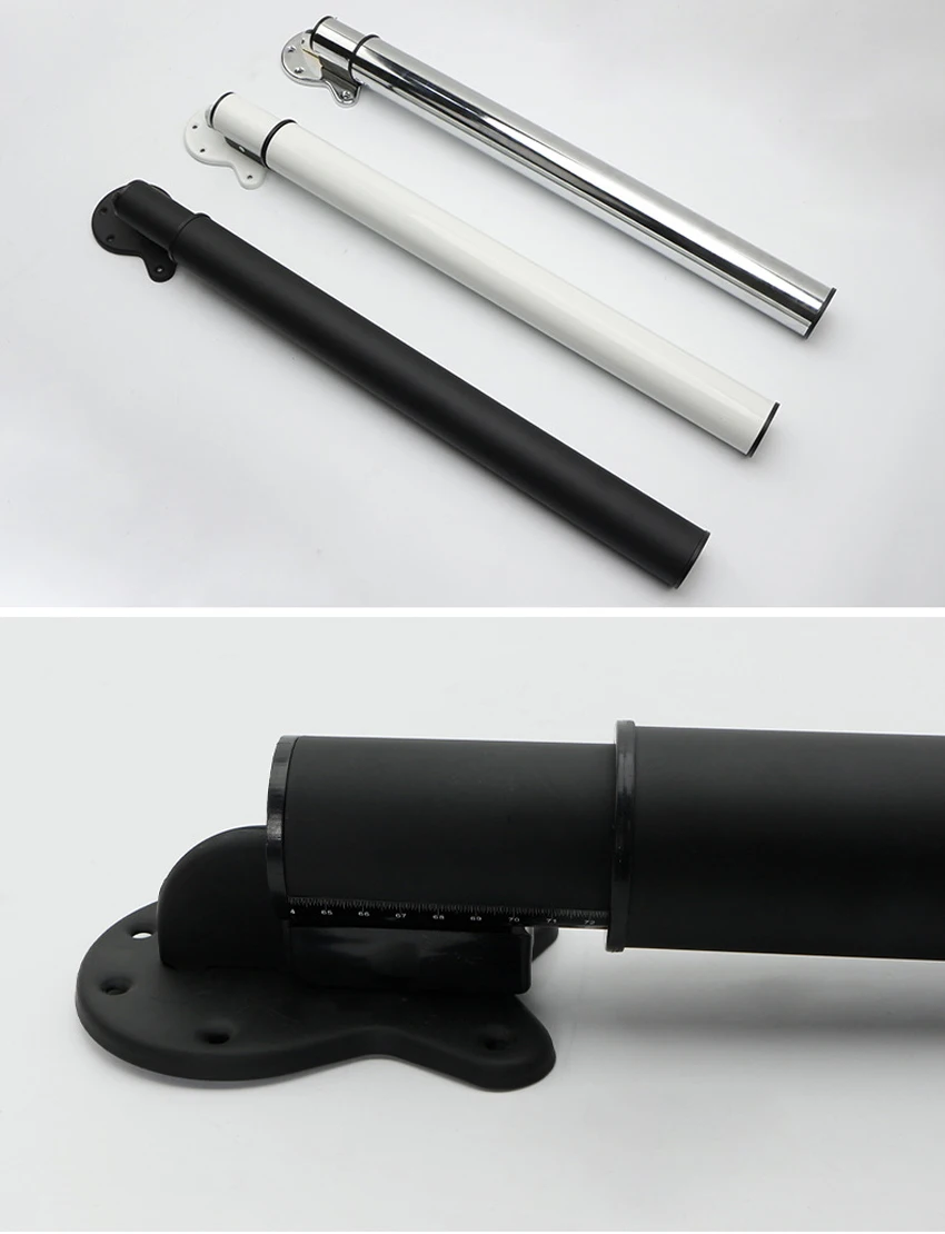 Patas de mesa ajustables para escritorio, patas de muebles plegables telescópicas para Barra de desayuno, patas de mesa de comedor, pies de soporte