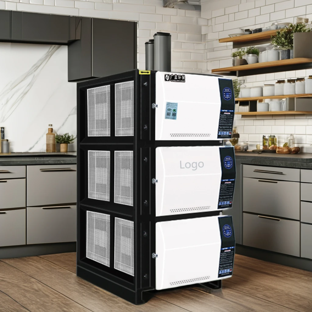 Commercial Restaurant Kitchen Smoke Exhaust Filter  Electrostatic Precipitator