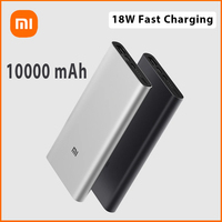 Xiaomi Power Bank 3 10000mAh 18W PLM12ZM Dual Way Fast Charging Original MI Mobile External Battery for iPhone 14