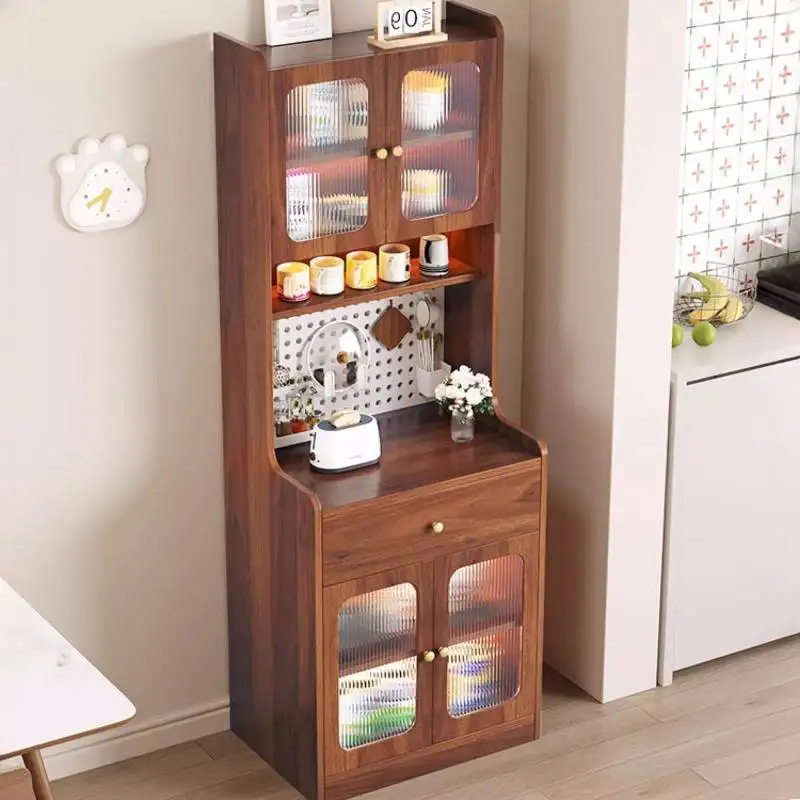 Cleaner Organizer Kitchen Cabinet Decor Counter Drawers Mobile Kitchen Cabinet Pantry Arched Meble Kuchenne Furniture Home