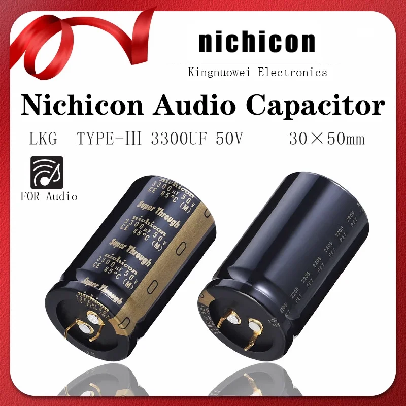 

Nichicon LKG TYPE-III 3300 мкФ 35 В 30*50 аудио супер сквозные алюминиевые электролитические конденсаторы 3300 мкФ 35 В