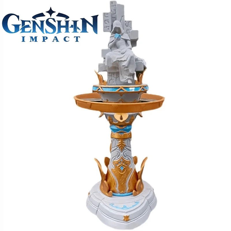 

Genshin Impact Figures Toys Statue Of The Seven Anime Figuras Zhongli Xiao Lithologic Wind Attribute Toys For Boys Navidad Gift