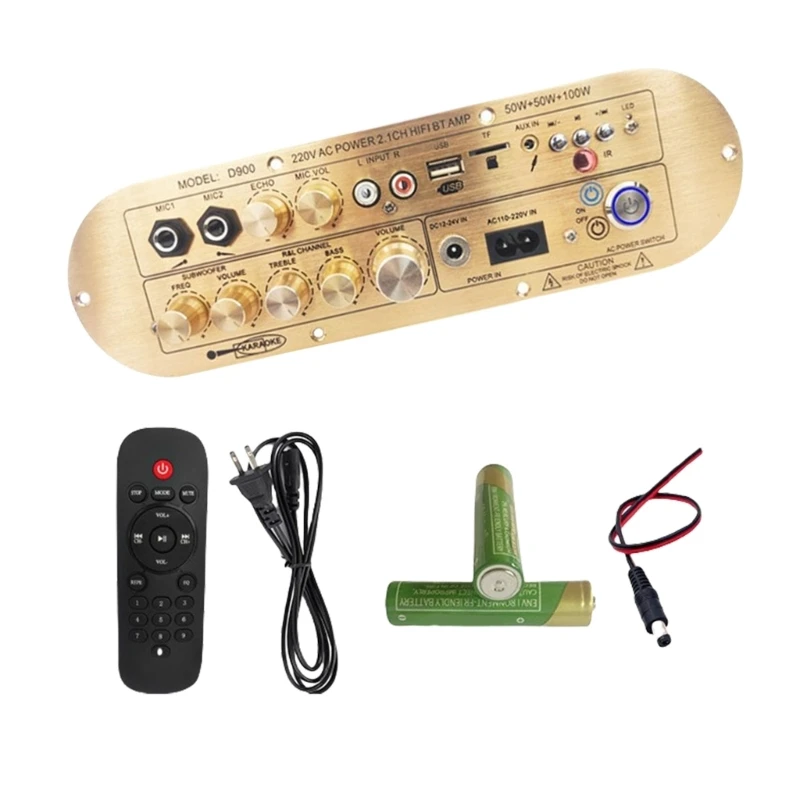 

Best Seller D900 BLE5.0 2.1 Channel Digital Power Amplifier Board Module for Powerful and Clear Sound Output