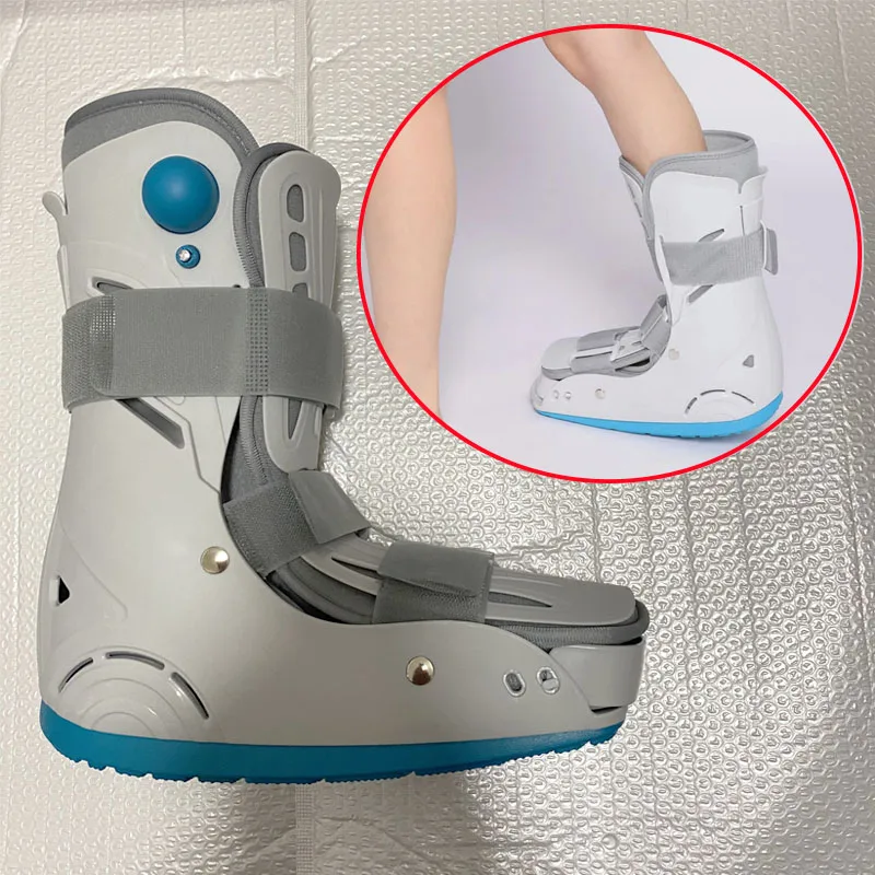 Adjustable Inflatable Walking Fracture Boot--Sprained Ankle Calf Fracture Orthopaedic Boot--Leg Injuries Recovery Relieve Pain