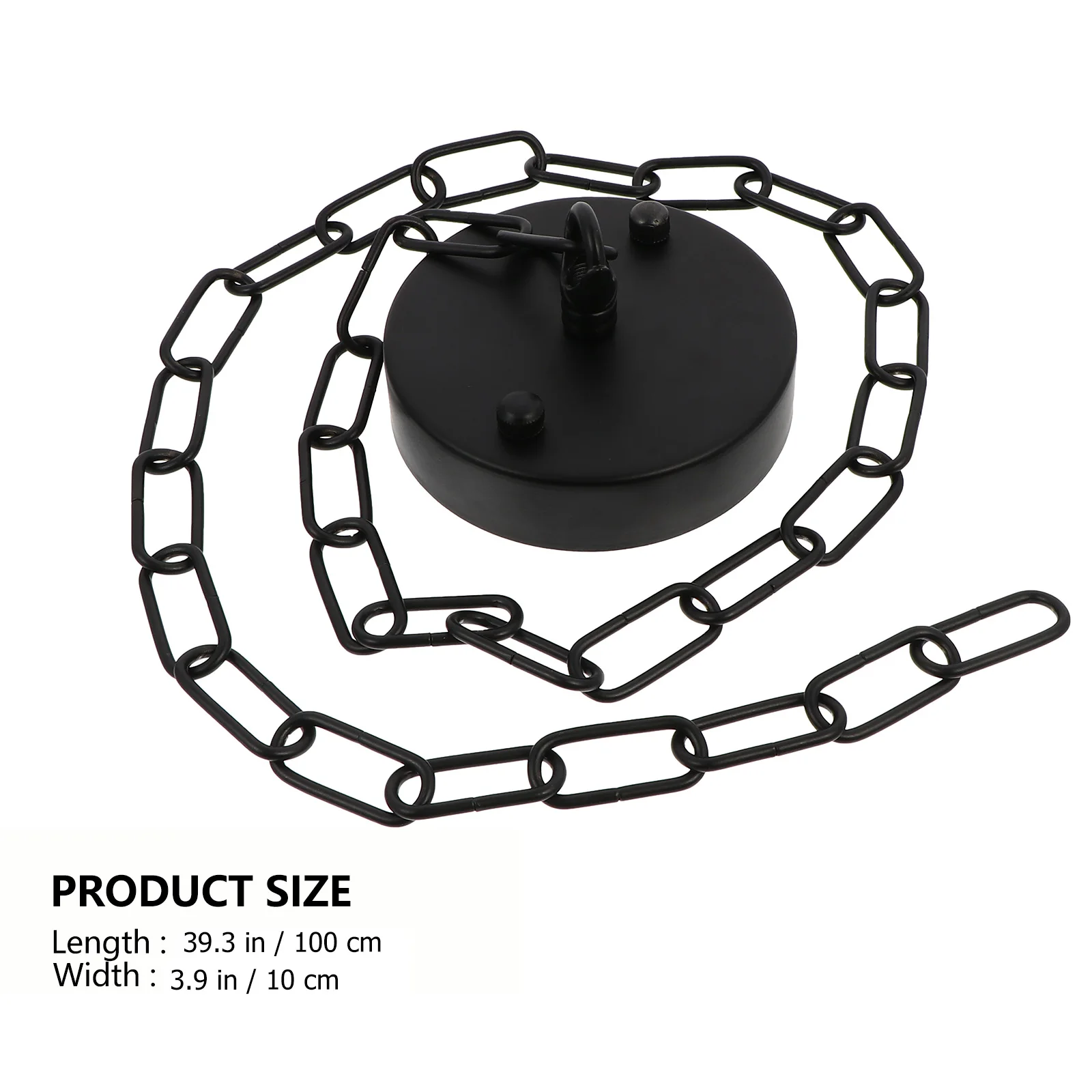 

1 set 1 Set Stylish Ceiling Lamp Plate Chain For Living Room Kitchen Decorative Light Ornament Diy Lamp Decor Chain Hardware