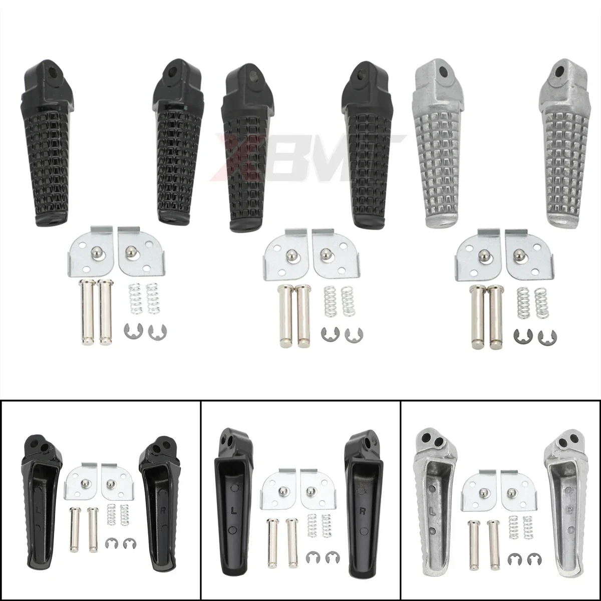 

Motorcycle Rear Footrests Foot Pegs For Suzuki TL1000 GSXR600 GSXR750 GSXR1000 GSF600 RGV250 DRZ400S SV650 SV1000 GSX1200 GSX750