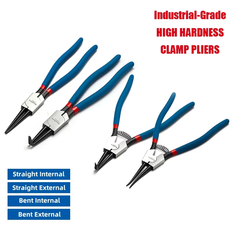 5 inch Internal External Pliers Retaining Clips Snap Ring Circlip Pliers For Hand Tool Industrial-Grade Retaining Ring Pliers