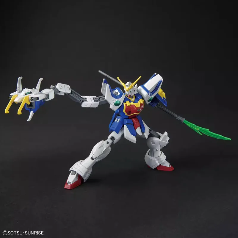 バンダイ-ガンプラモデルキット,男の子用,アニメのアクションフィギュアの組み立てと組み立て,収集可能なギフト,神龍ガンダムウィング,1: 144