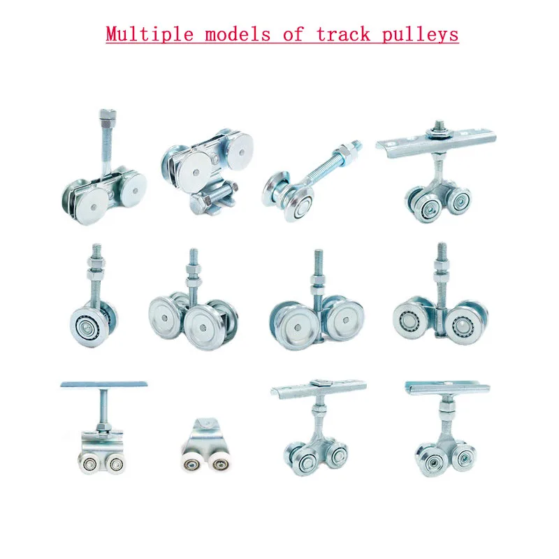 Galvanized Upper Pulley Industrial Door Hanging Wheel Workshop Track Wheel Sliding Door Roller