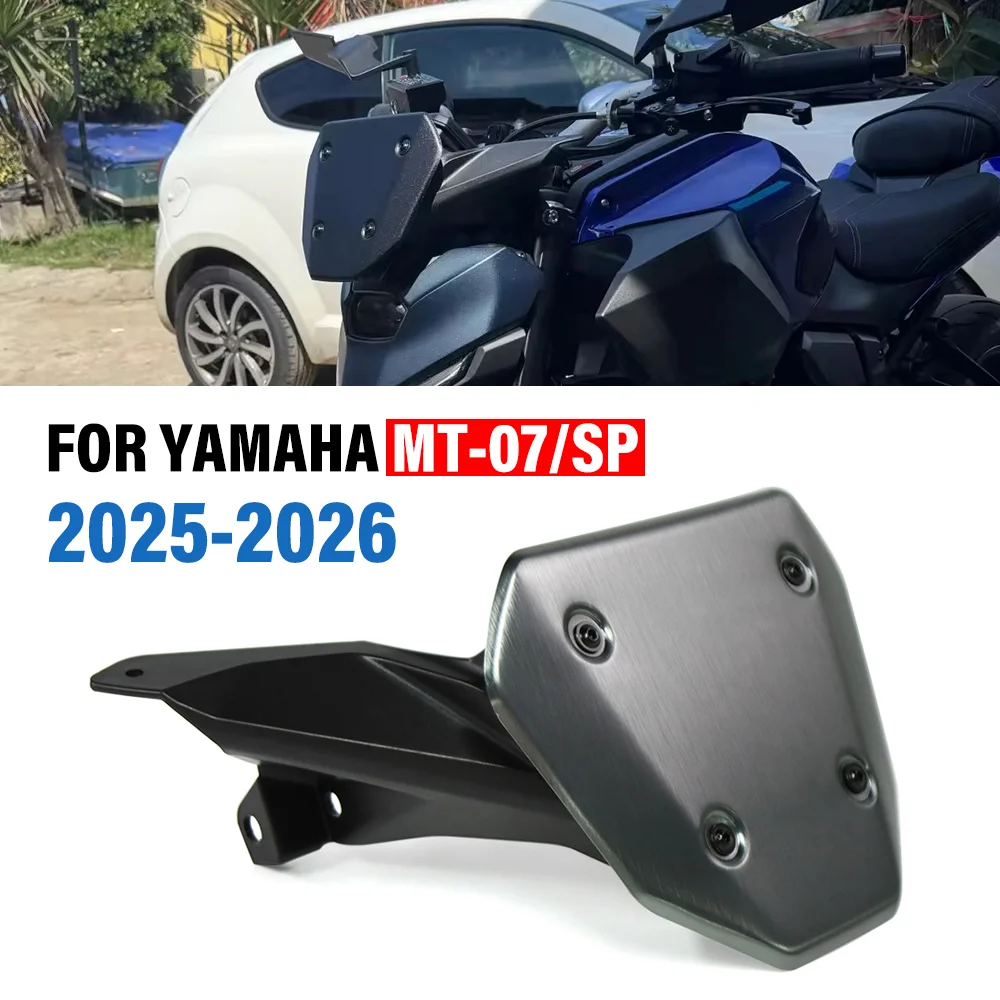Für Yamaha MT-07 MT07 2025-2026 Motorrad Frontscheibe Windabweiser Windschutzscheibe Verkleidung Windschutzschild Zubehör
