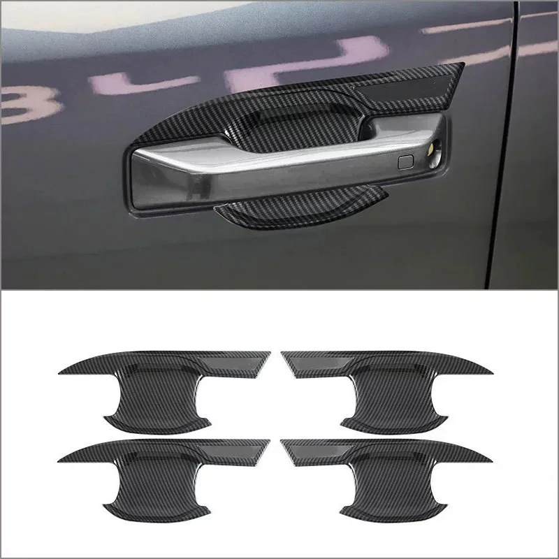For BYD Shark 6 2024 2025 2026 Smart Door Lock Car Exterior Door Handle Decorative Trim Frame cover stickers Accessories Kit