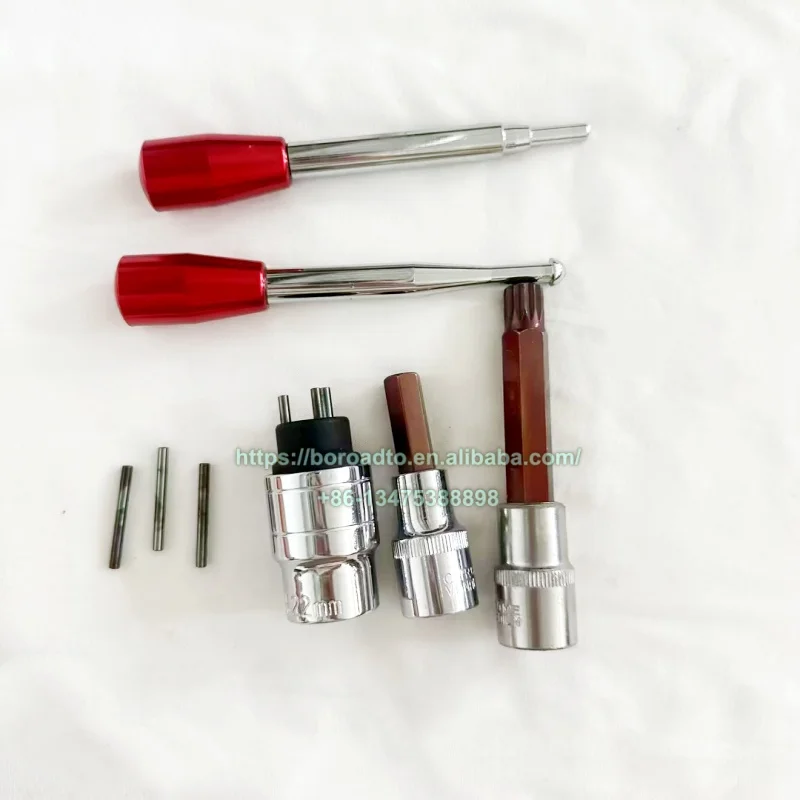 

6PCS Diesel Common Rail Injector Disassembly Tools Nozzle Repair Kit for Bosch Denso Engine Service