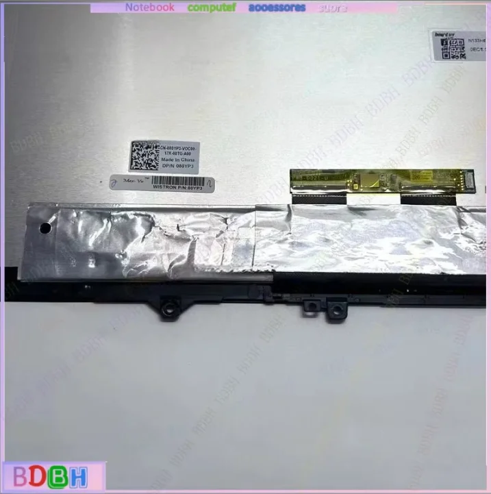 ZQ LCD Touch Screen Assembly For Dell Latitude 5300 2-in-1 5310 2-in-1 5330 P96G P96G001 P96G003 Replacement Display Panel 5320