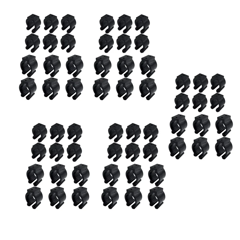 

FSTE-60 шт. Обычный держатель удочки, зажимы для хранения, стойка, 2 стиля и 30 шт. каждый стиль — большой для ручки, маленький