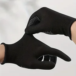 6Pairs of Premium Breathable Work Gloves - Slip-Resistant, Made of Lead-Free Plastic, Suitable for  Gardening, Handling Tasks.