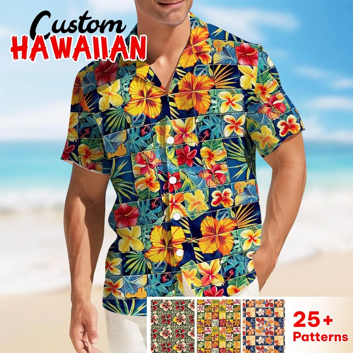

Hawaiian Flower Shirt Casual Men Vacation Daily Tops Plant Pattern 3D Coconut Tree Print Fashion Shirts Y2k Unisex Blouse Camisa