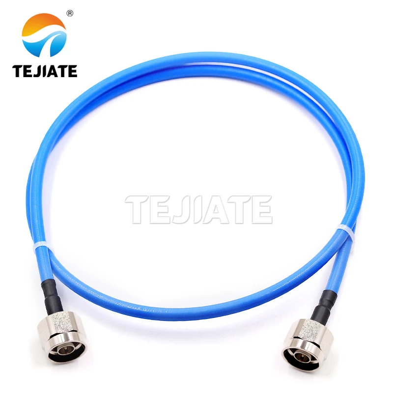 

1M N-JK 250 semi-flexible RF feeder N-JJ RG401 high power N-type industrial grade coaxial cable 50-5