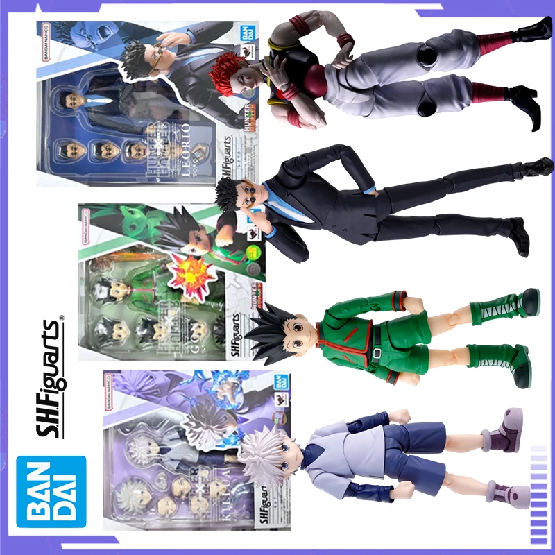 

In Stock Original BANDAI SPIRITS S.H.Figuarts HUNTER X HUNTER Series Action Figure Anime Model Collectible Toys Gift