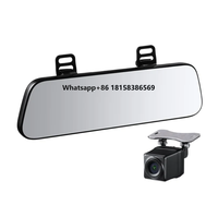 70mai S500 Dual-Channel Car , 3K HDR Streaming Media Rearview Mirror with A 9-Inch Touch Screen & Super Capacitor Dash Cam